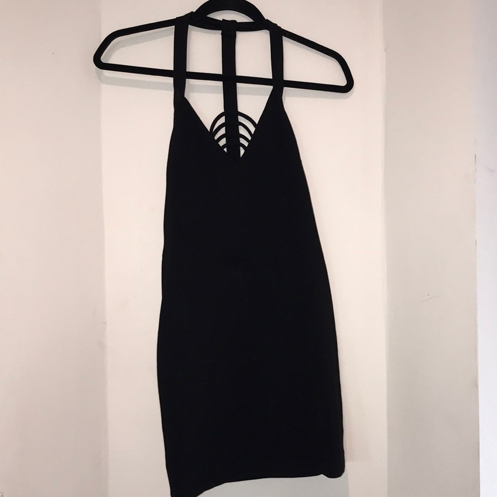 Windsor halter mini dress